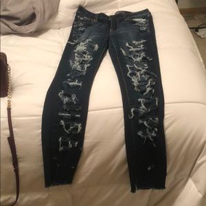 Ripped American Eagle jeans